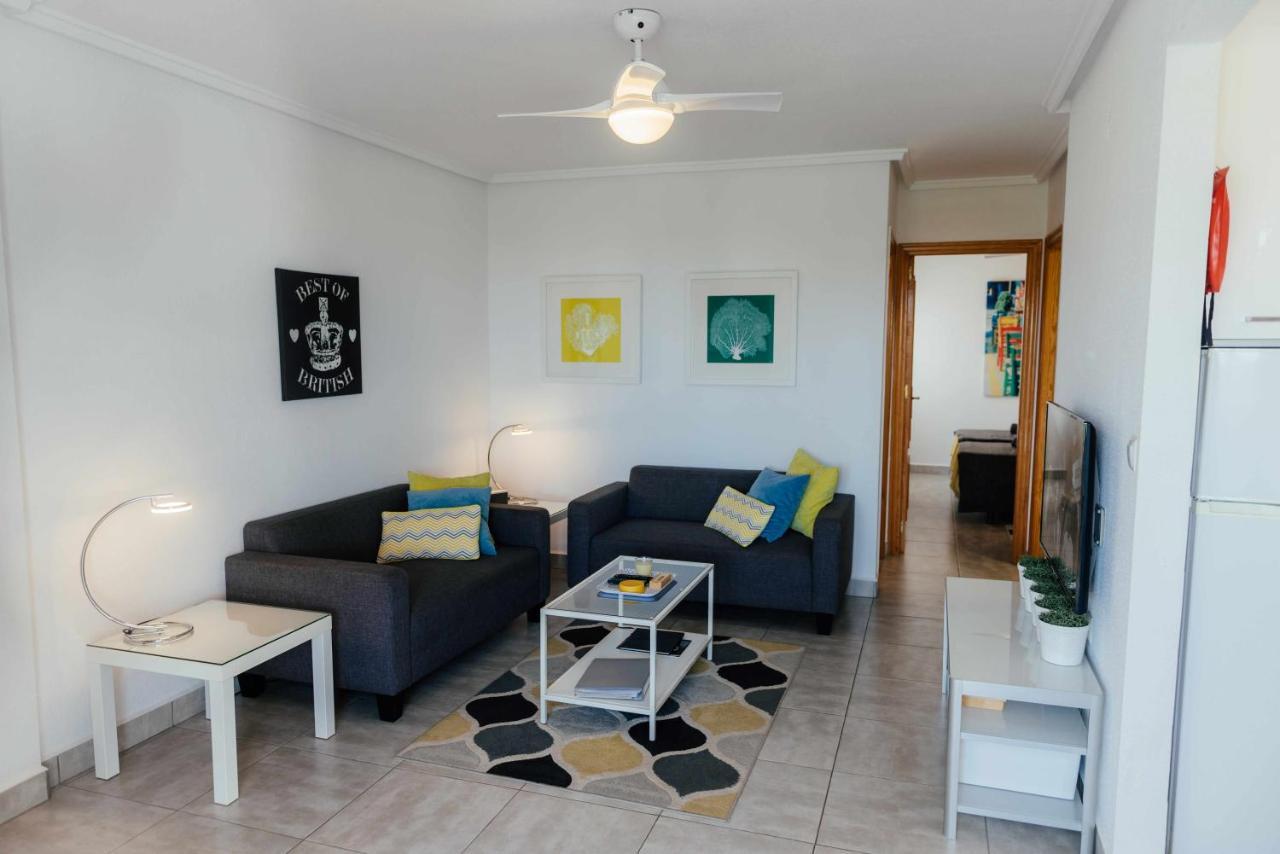 Stunning 2 Bedroom Apartment With Pool View Alicante Eksteriør bilde